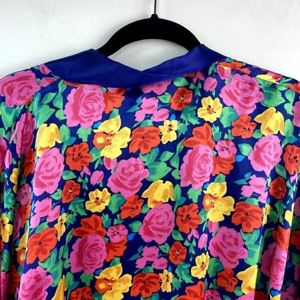 Victoria's Secret Gold Label Vintage Floral Robe OS